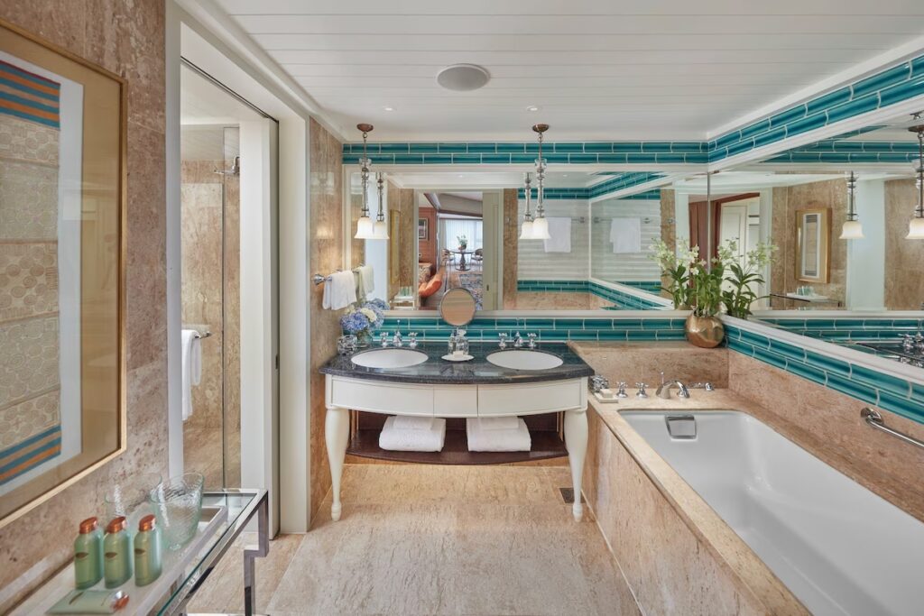 マンダリンオリエタンタルバンコクのバスルーム