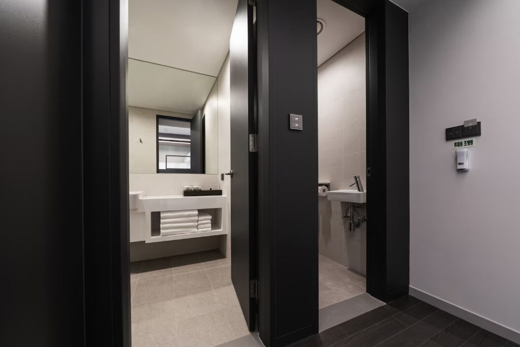 ナインツリーバイパルナスソウル東大門のバスルーム