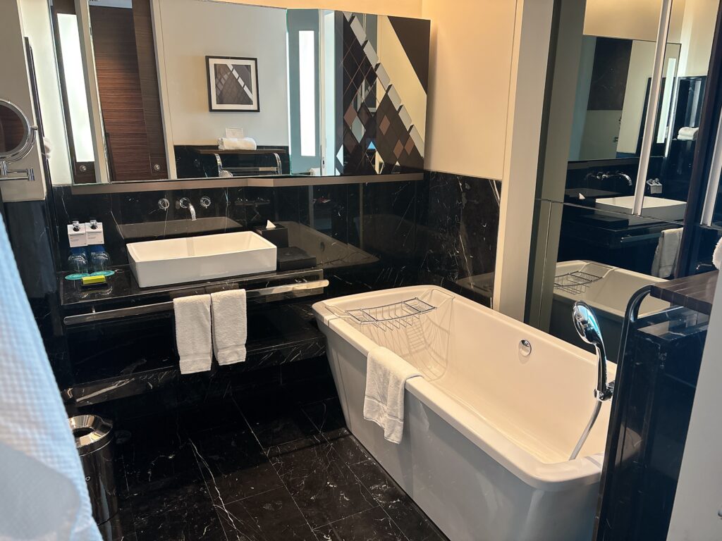 ルメリディアンバンコクのバスルーム