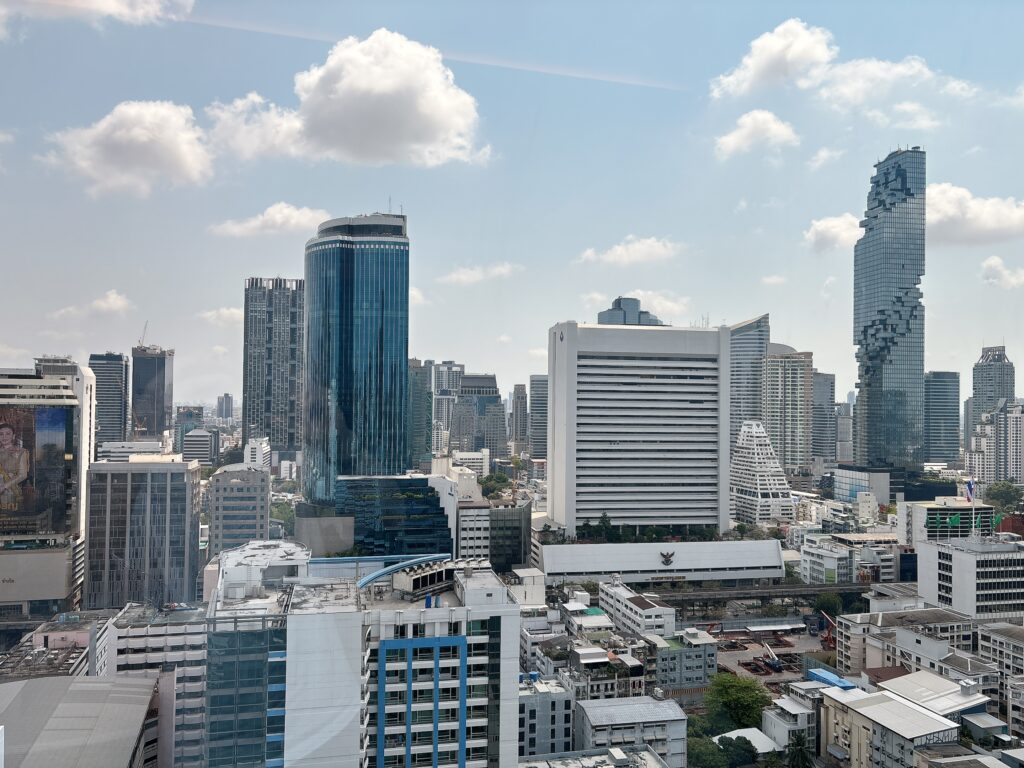 ルメリディアンバンコクの眺望