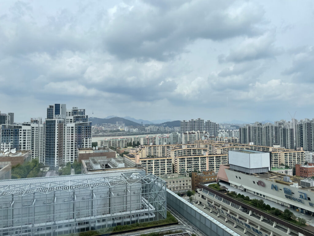 JWマリオットホテルソウルからの眺望