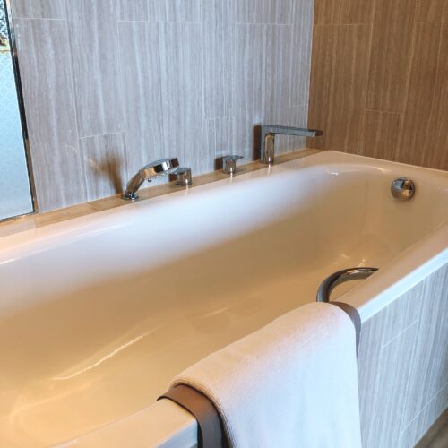 ハイアットリージェンシーバンコクのバスタブ