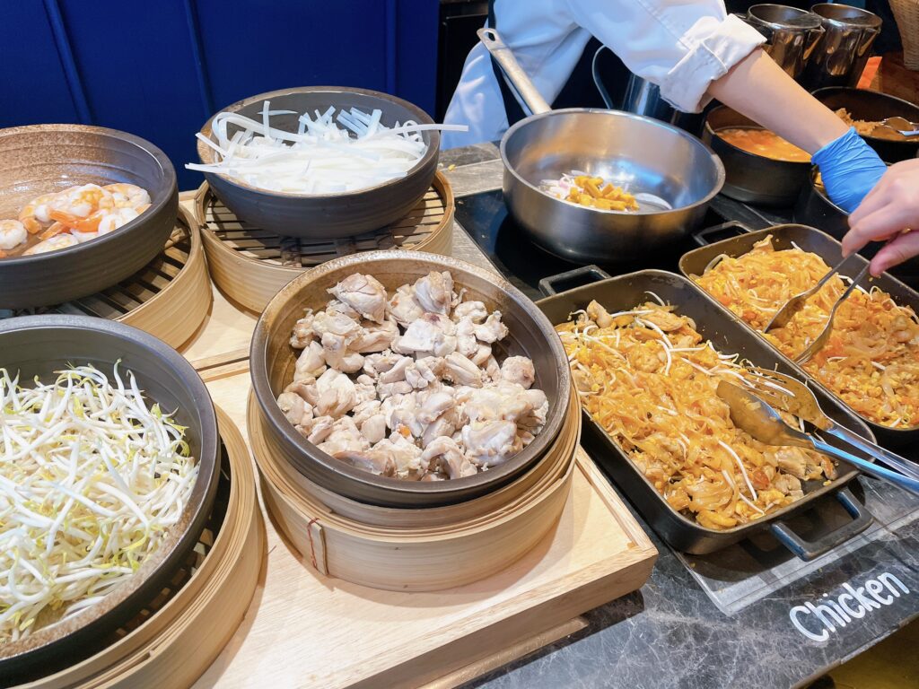 バンコクマリオットスリウォンのパッタイ