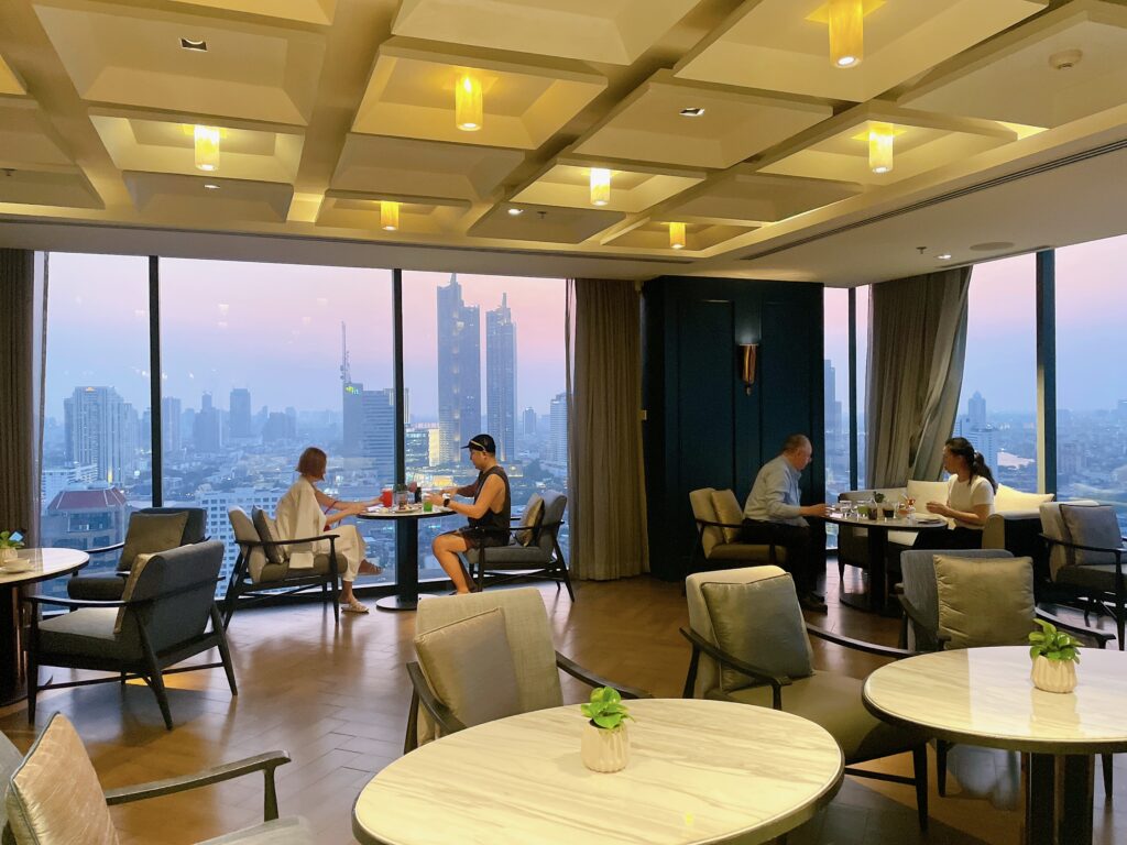 バンコクマリオットスリウォンのクラブラウンジ