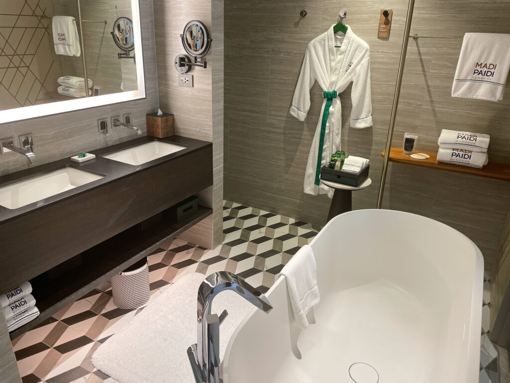 マディパディバンコクのバスルーム