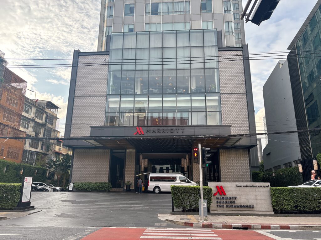 バンコクマリオットスリウォンの外観