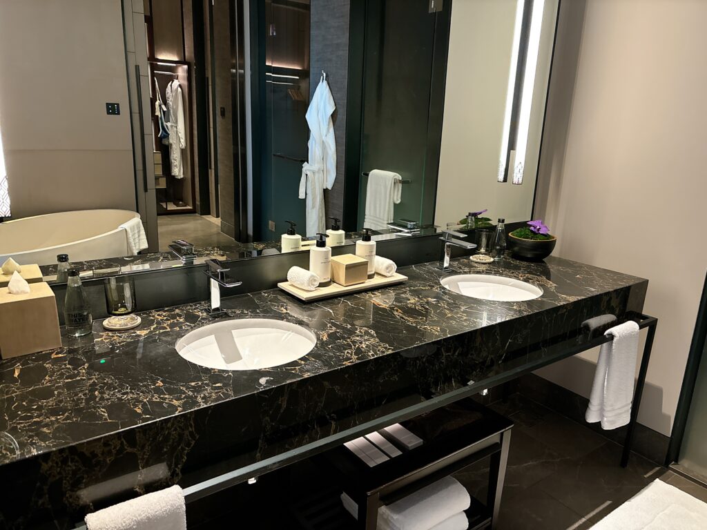 フォーシーズンズバンコクの水回り