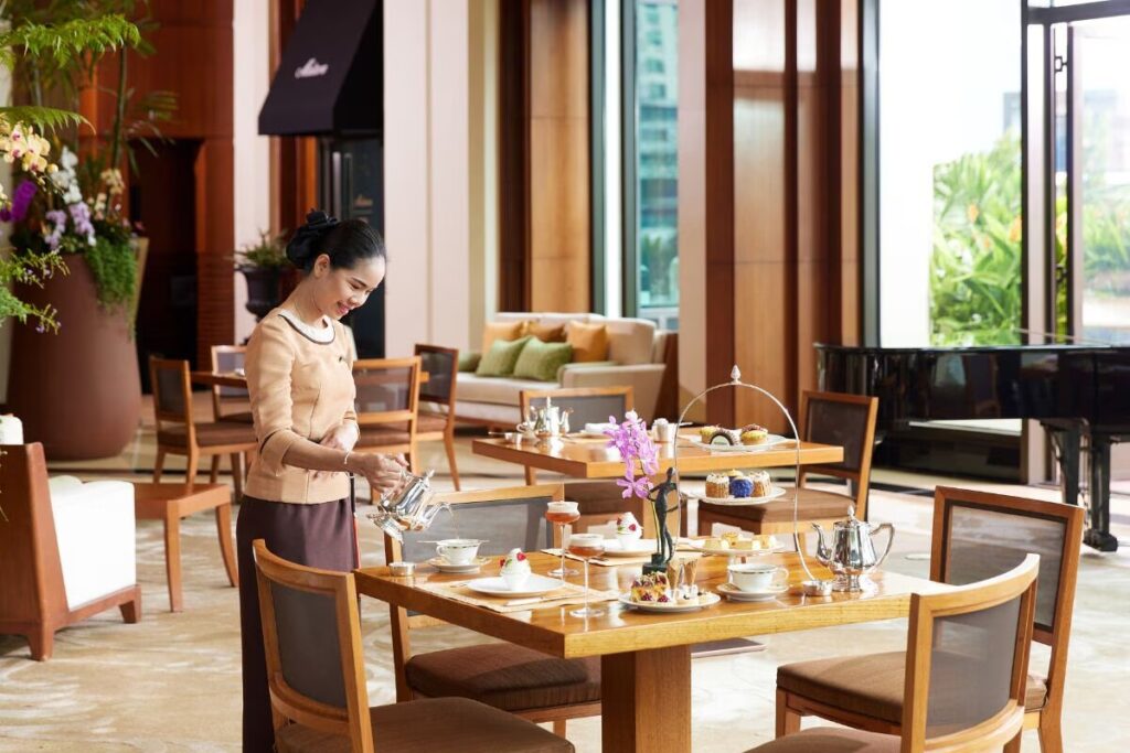 ペニンシュラバンコクのアフタヌーンティ