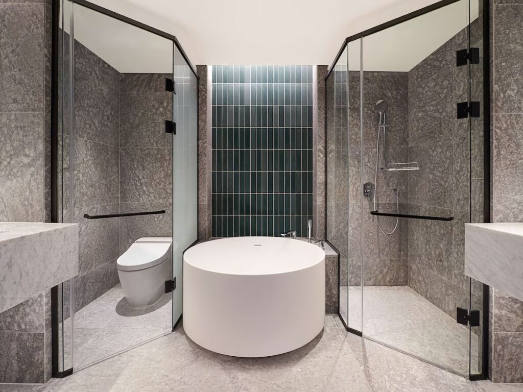 ホテルナルソウルMギャラリーアンバサダーのバスルーム