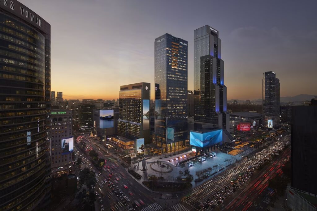 グランド インターコンチネンタル ソウル パルナスの外観