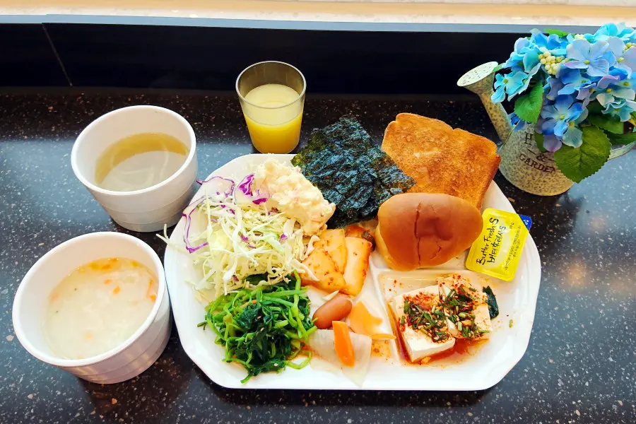 東横イン江南の朝食