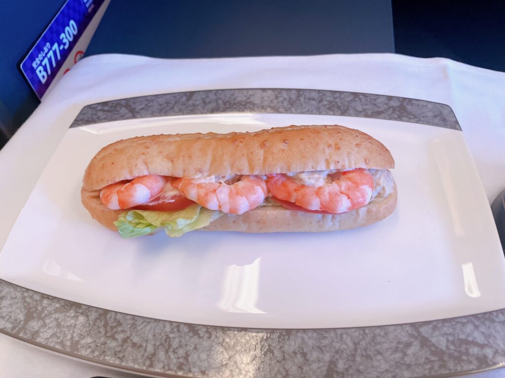 エビのサンドイッチ