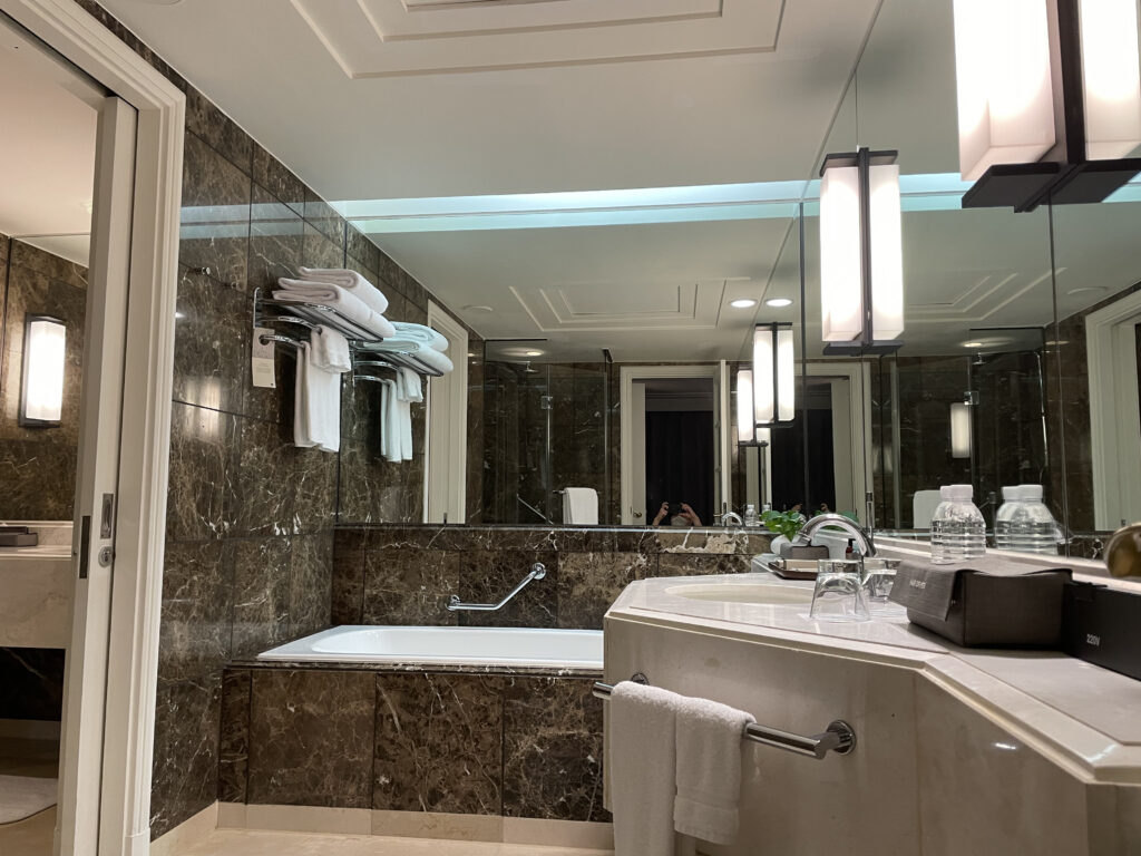 JWマリオットソウルのバスルーム