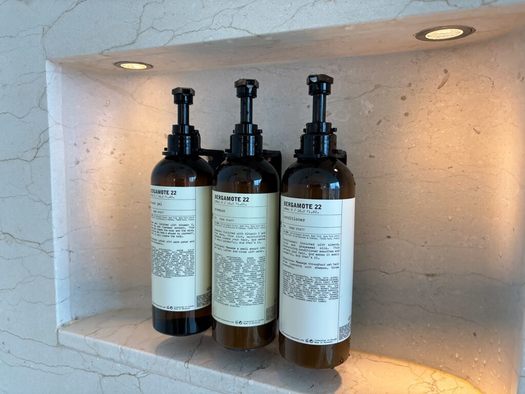 ルラボのバスアメニティー