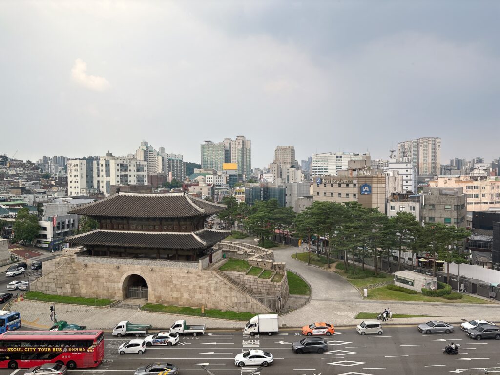 JWマリオット東大門スクエアの客室からの眺望