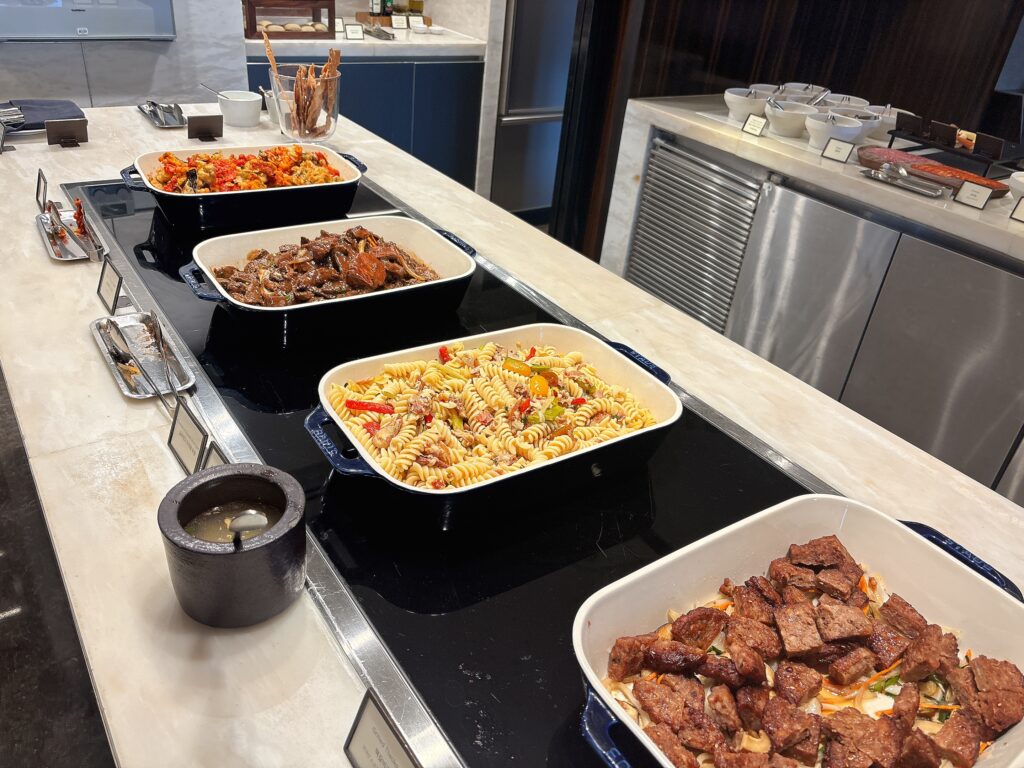 JWマリオット東大門スクエアのクラブラウンジのカクテルタイム