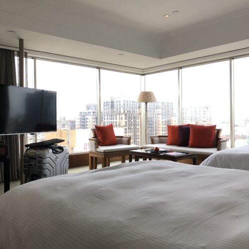 リージェント台北のリビングルーム