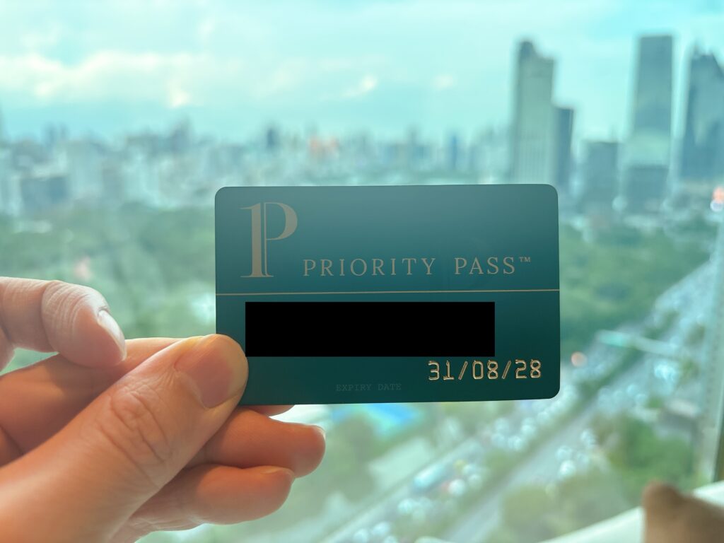 プライオリティパスの券面