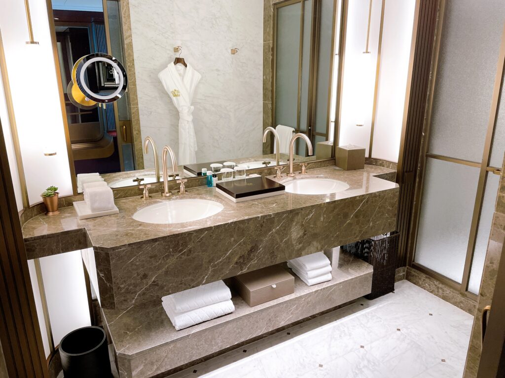 チョスンパレスホテルのバスルーム