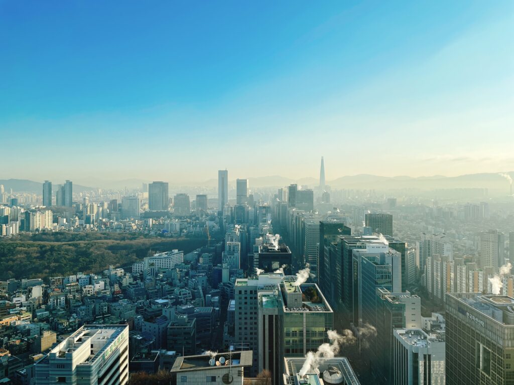 チョスンパレスホテルからの眺望