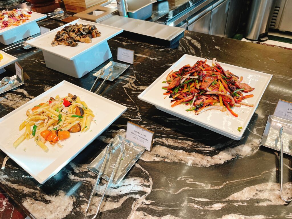 チョスンパレスホテルの朝食