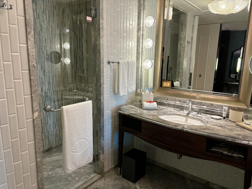 マンダリンオリエンタル台北のバスルーム