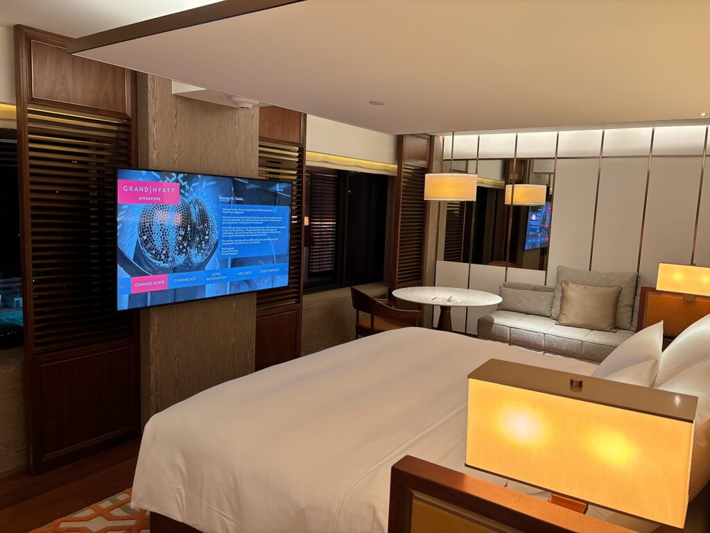 グランドハイアットシンガポールの客室