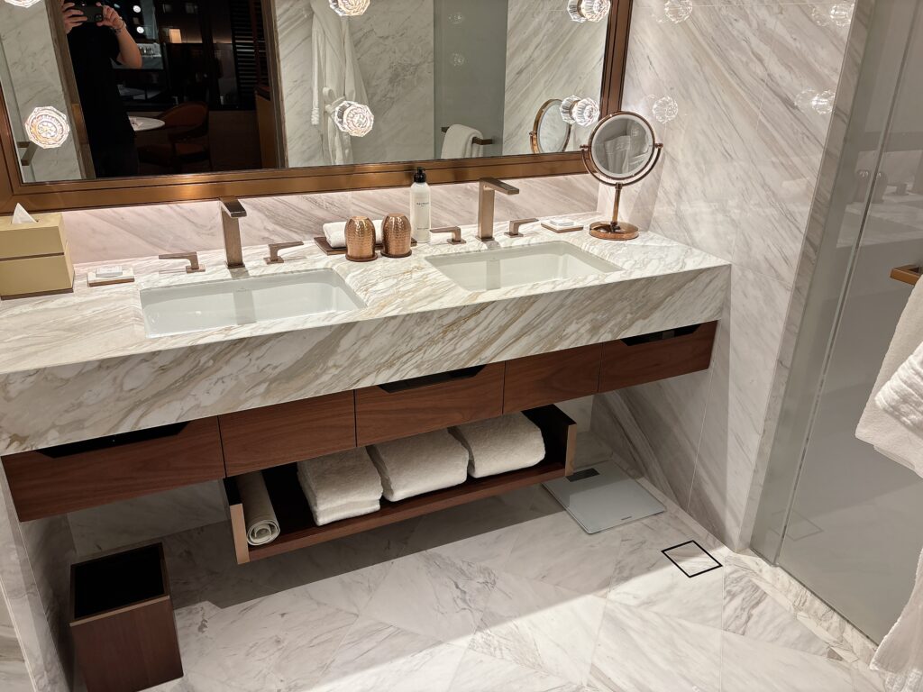 グランドハイアットシンガポールの水回り