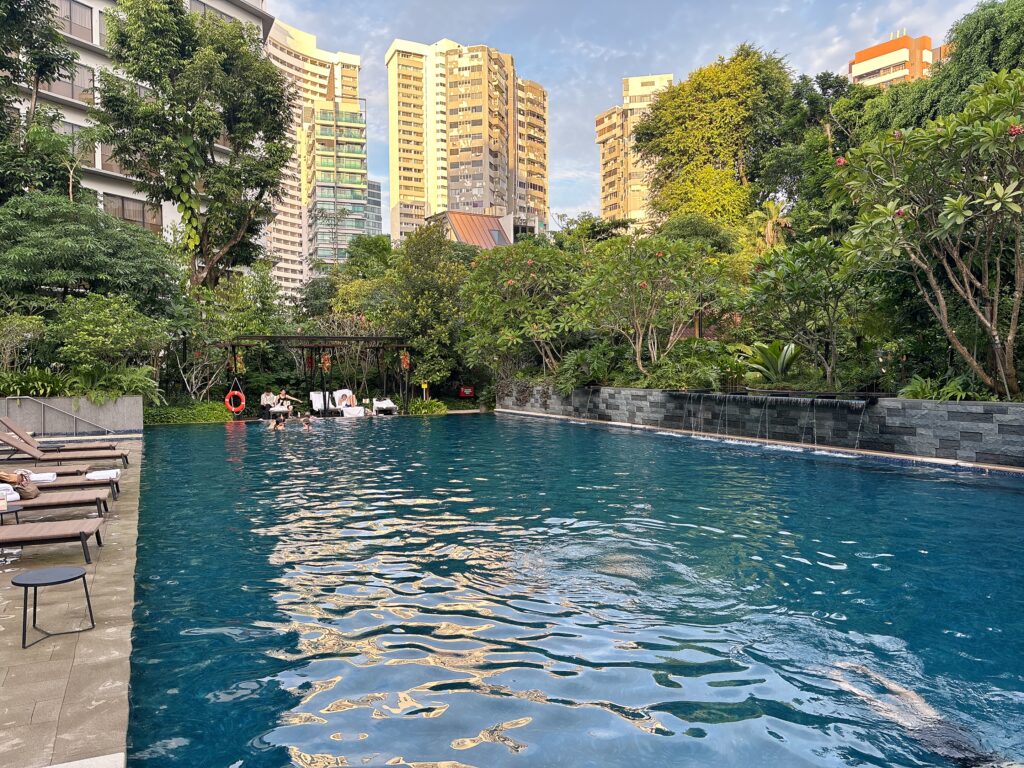 グランドハイアットシンガポールのプール