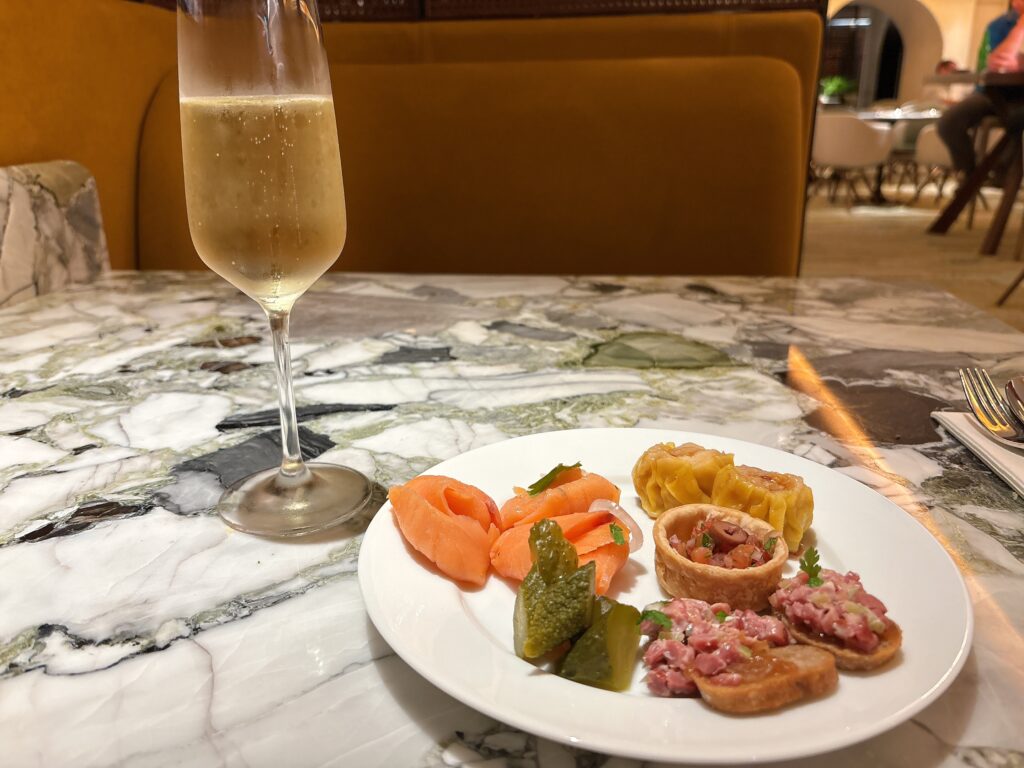 グランドハイアットシンガポールのクラブラウンジ