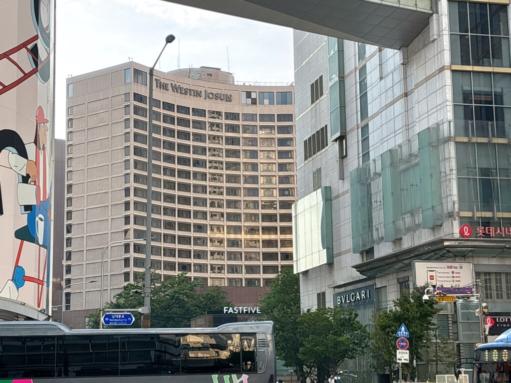 ウェスティン朝鮮ソウルの外観