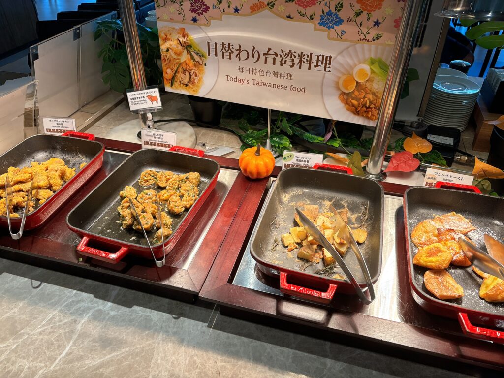 ソラリア西鉄台北西門の台湾料理日替わりメニュー