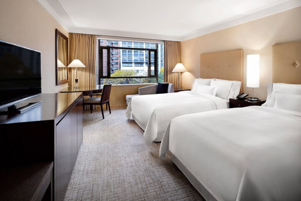 ウェスティン朝鮮ホテルの客室