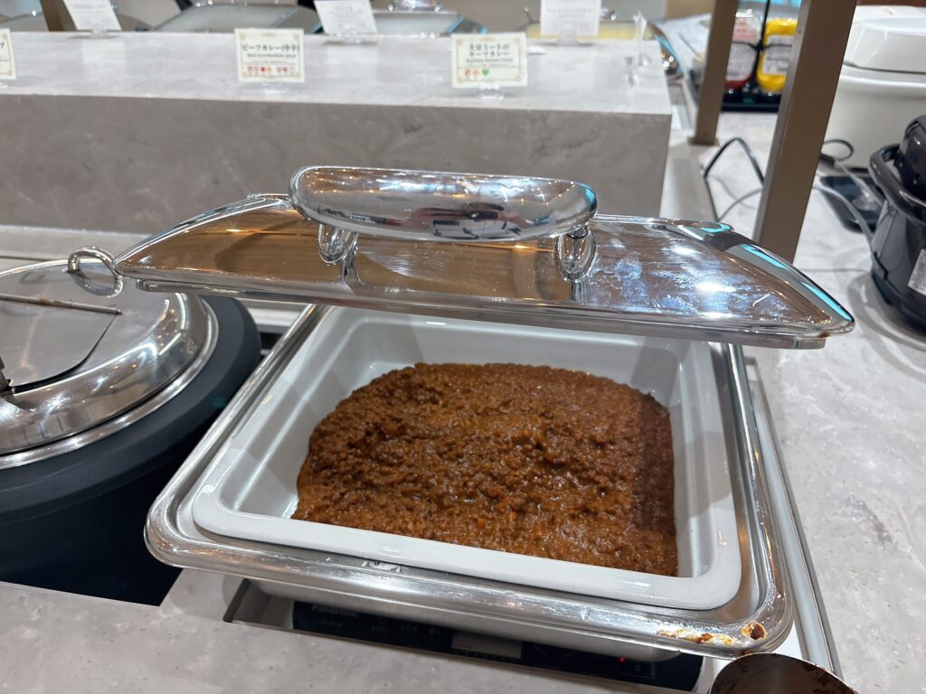 大豆ミートのキーマカレー