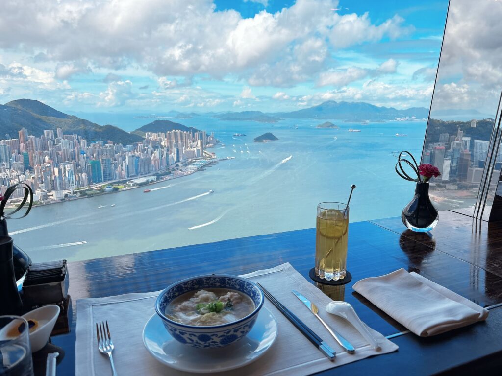 リッツカールトン香港の景色