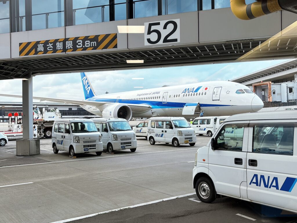 ANA B787-9の機材