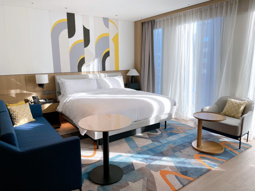 ルメリディアンソウル明洞の客室内の様子