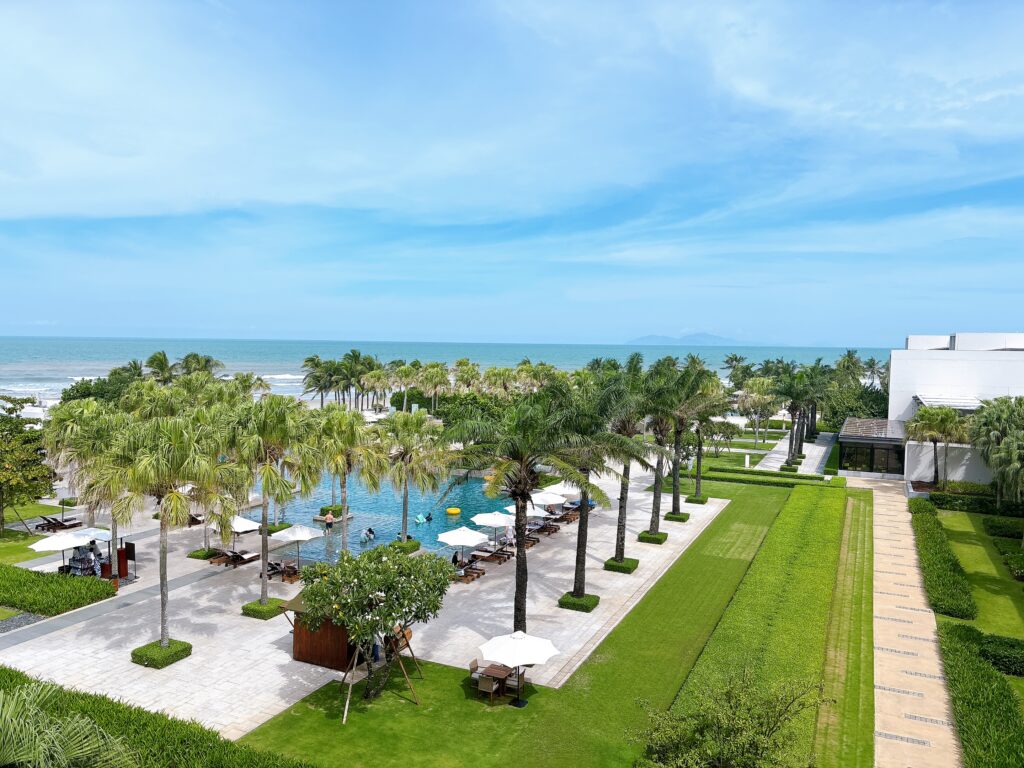 エクスペディアで予約したホテルからの景色