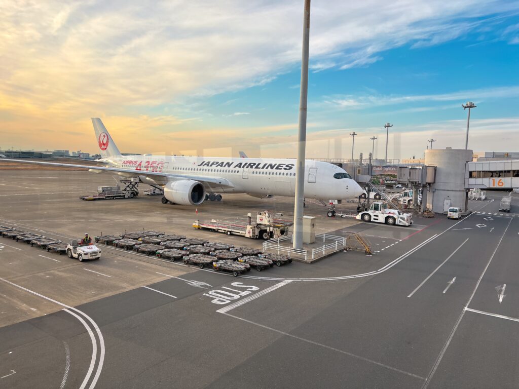 JAL A350-900の機材