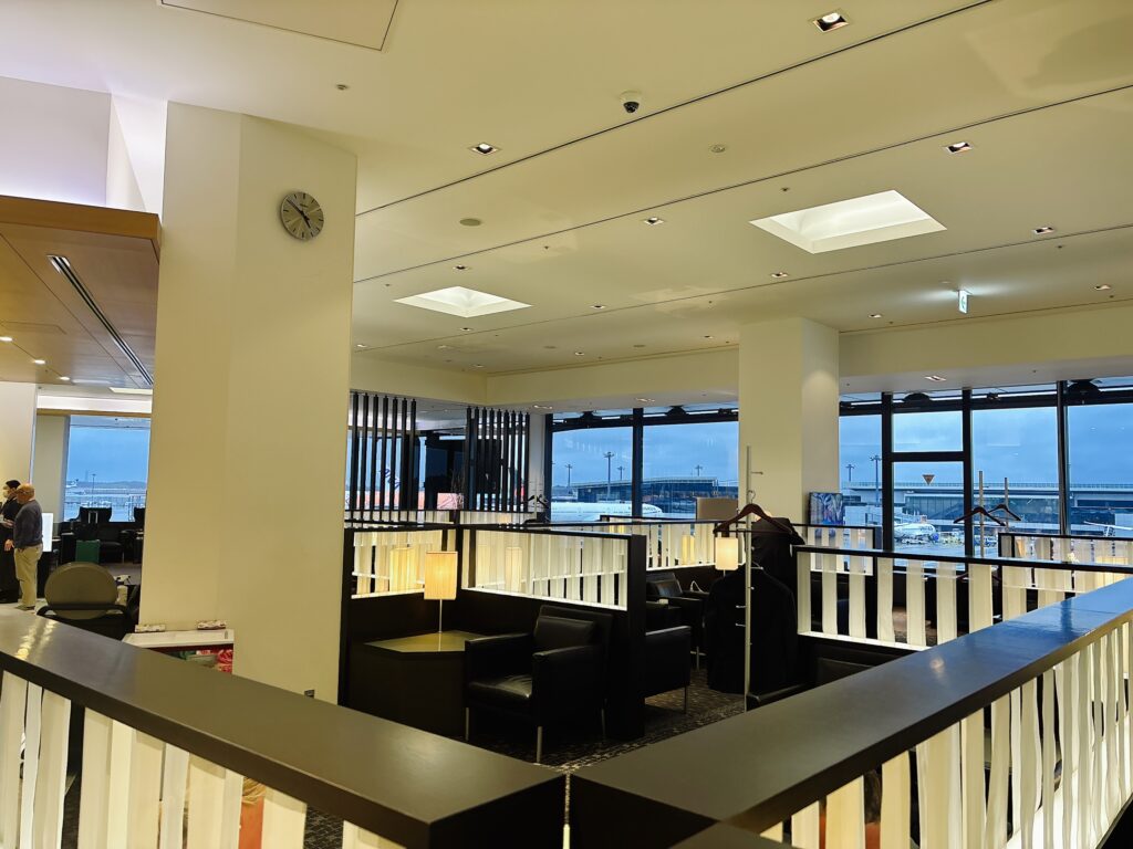 ANAスイートラウンジの内観の様子