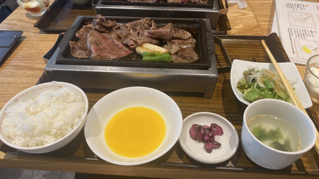 肉料理やきすきやんまのプライオリティパスメニュー