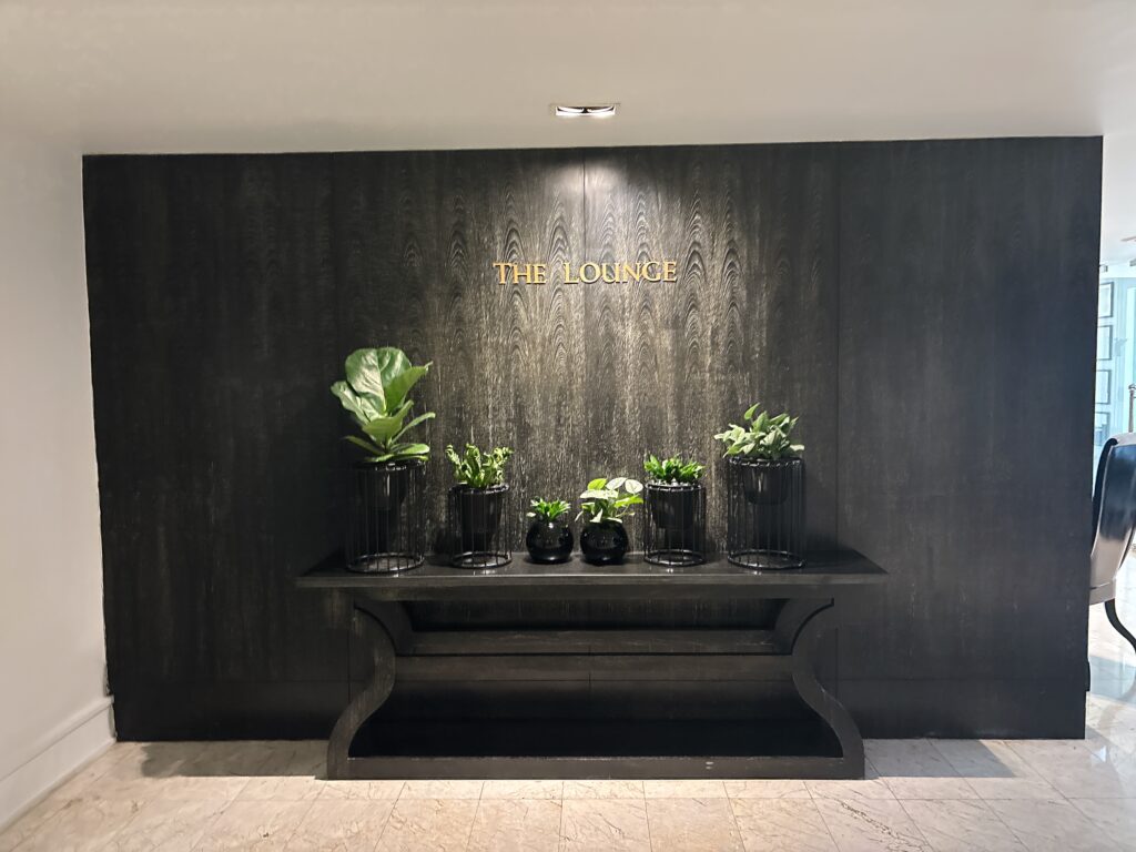 JWマリオットバンコクのエグゼクティブラウンジの外観