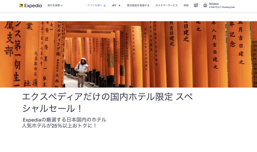 国内ホテル限定スペシャルセール