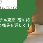 【パレスホテル東京宿泊記】お部屋・朝食・プールの様子をブログレビュー！