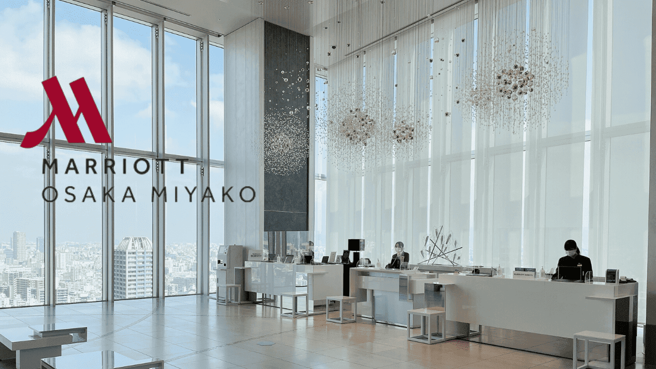 【宿泊記】大阪マリオット都ホテルのプラチナ特典や客室をブログレビュー！