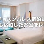 【2026年版】チョスンパレスホテルの客室・プラチナ特典・プールをブログレビュー