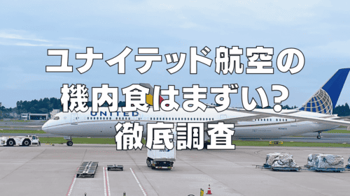 【2026年最新】ユナイテッド航空の機内食はまずい？徹底調査！