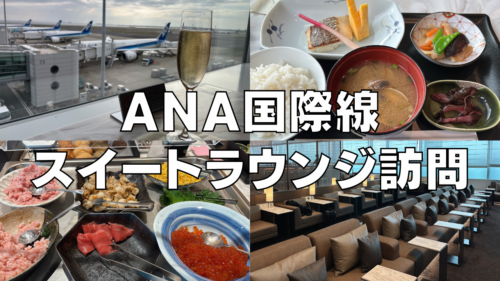 【2026年版】羽田空港ANA国際線スイートラウンジ！食事・利用条件・シャワールームを徹底解説
