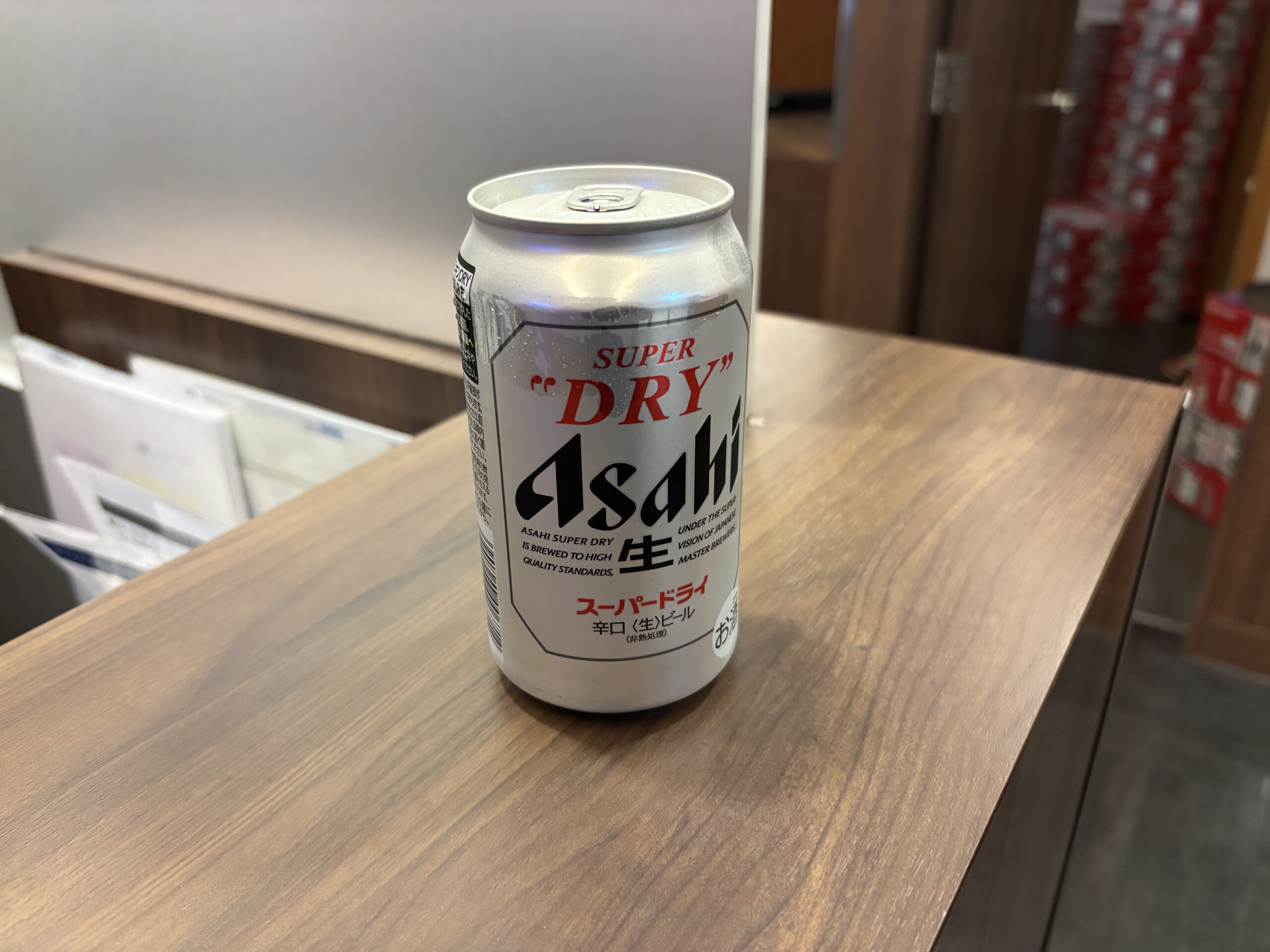 IASSExecutiveLounge1で飲めるアサヒスーパードライ